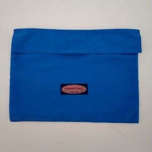Vineyard Vines Swimsuit Wet Storage Pouch Bag Blue Swim Beach Pool Cruise